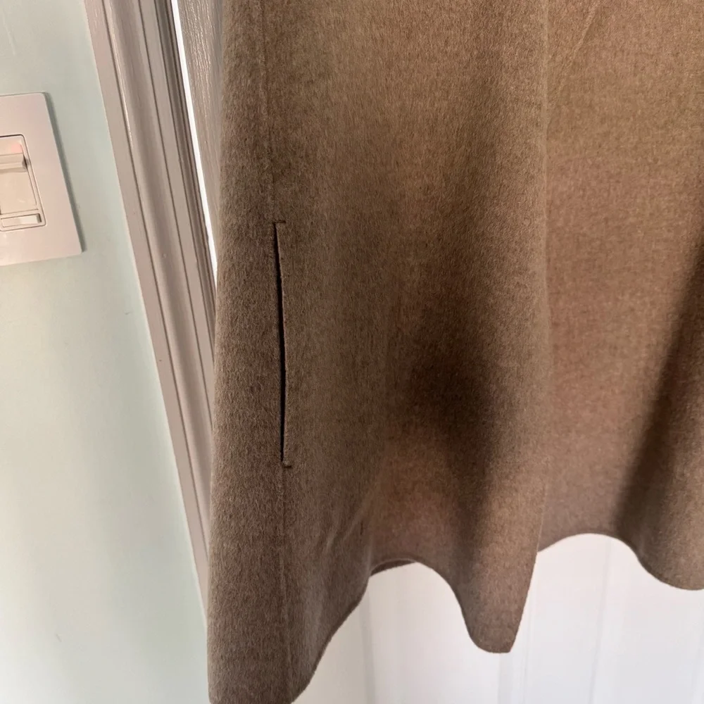 Theory Coat Small Dark Beige/Tan - Picture 5 of 6